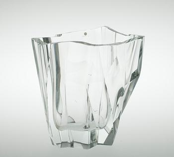 VAS, glas, "Isberg", sign. Tapio Wirkkala 3825.