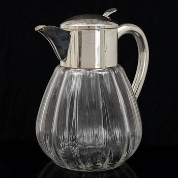 Lemonade jug/cocktail jug, sold by Firma Svenskt Tenn, second half of the 20th century.