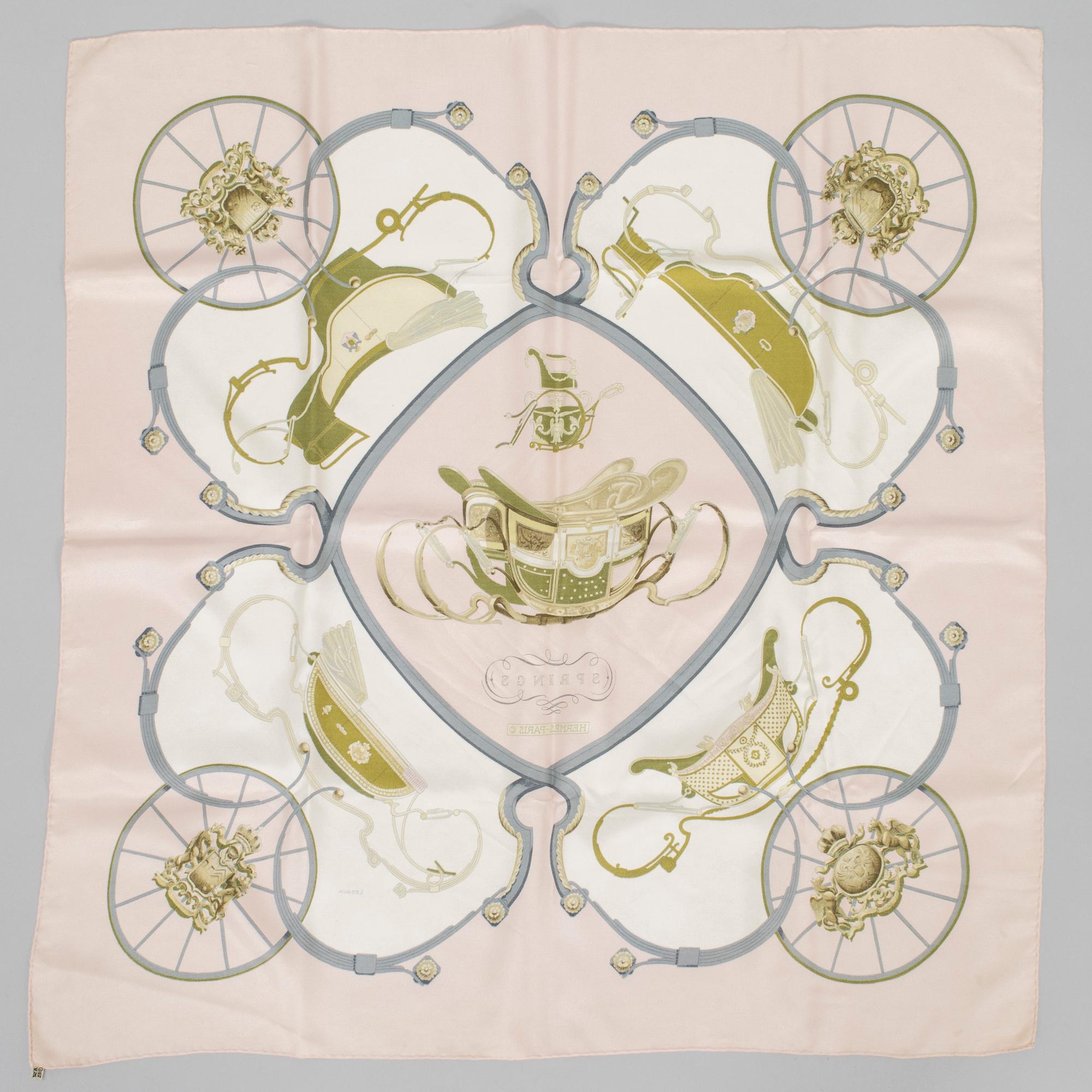 Hermès, huivi, "Springs".