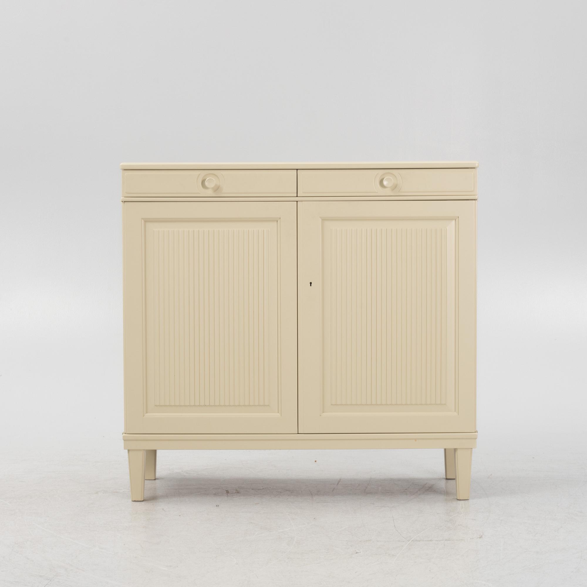 Carl Malmsten, 'Herrgården' cabinet base, second half of the 20th century.
