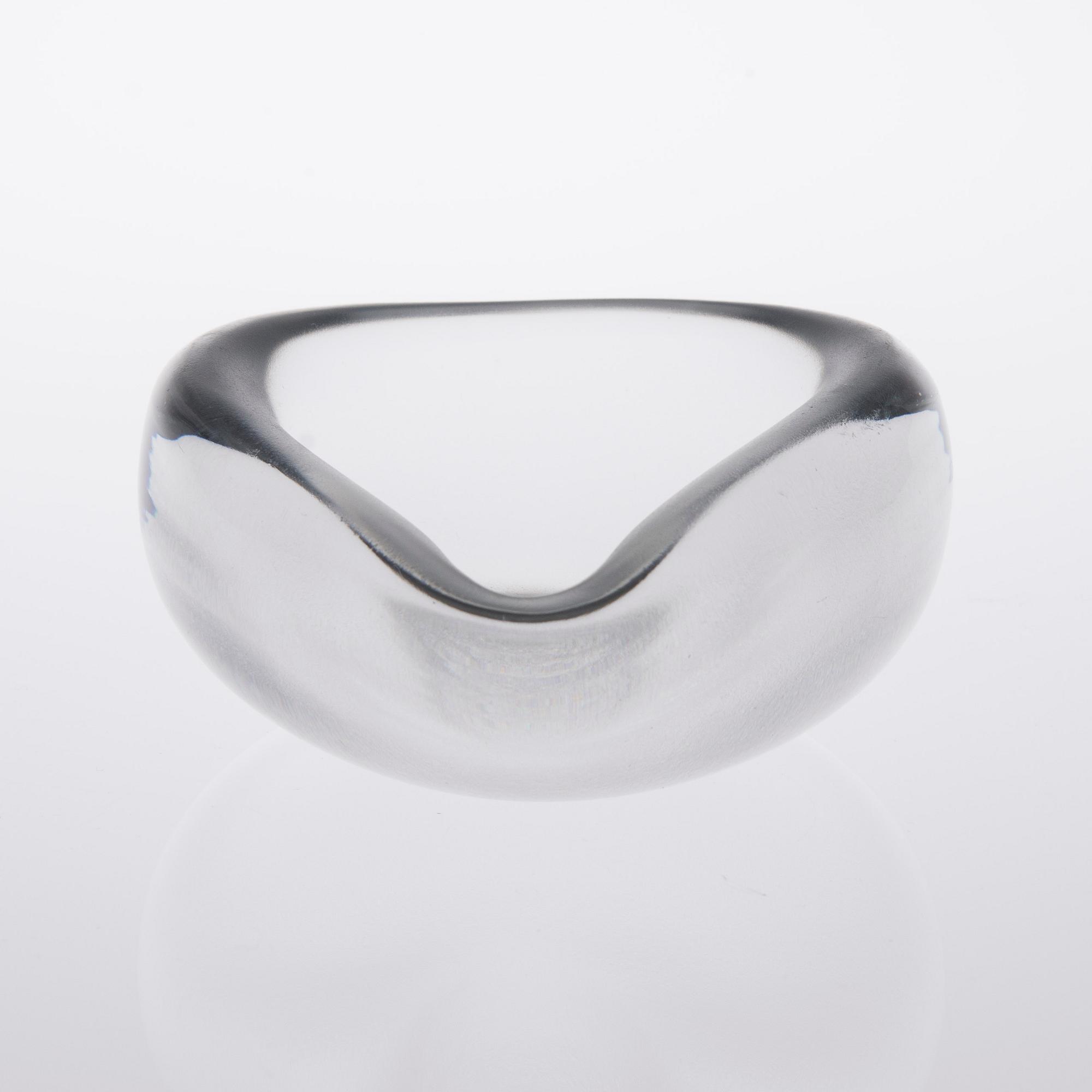 SKÅL, glas, modell 3106, signerad K. Franck, Iittala. I produktion 1947-1954.