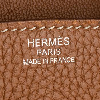 Hermès, a brown Togo 'Birkin 25' handbag, 2017.