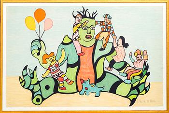 NIKI DE SAINT PHALLE, colour lithographe, signed and numbered 82/250.