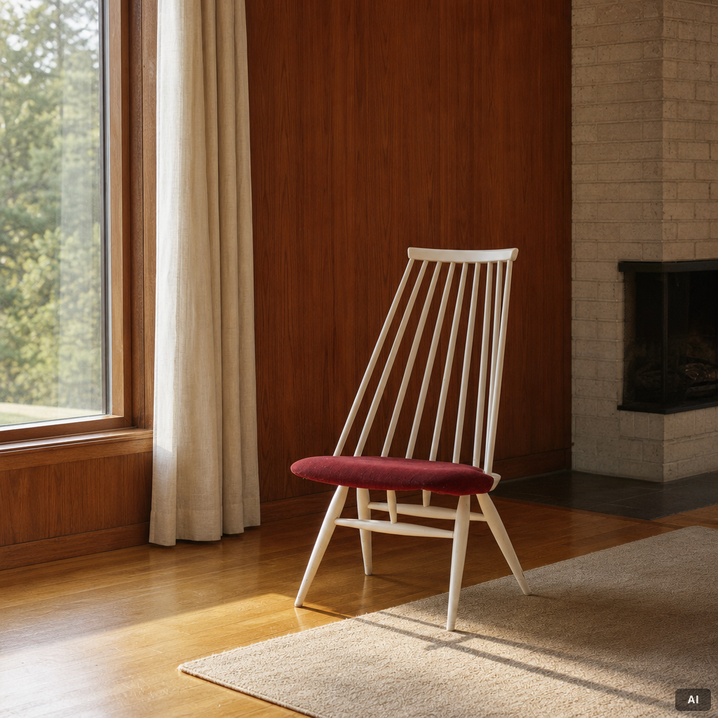 Ilmari Tapiovaara, Chair, "Mademoiselle", Edsbyverken, 1964.