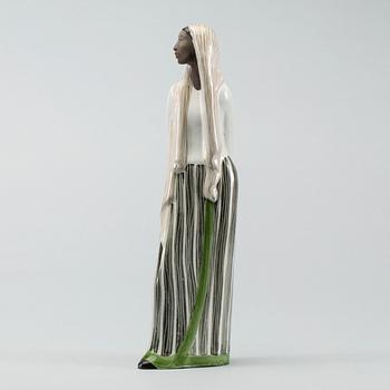 FIGURIN, signerad Mari Simmulson, Uppsala Ekeby, 1900-talets andra hälft.