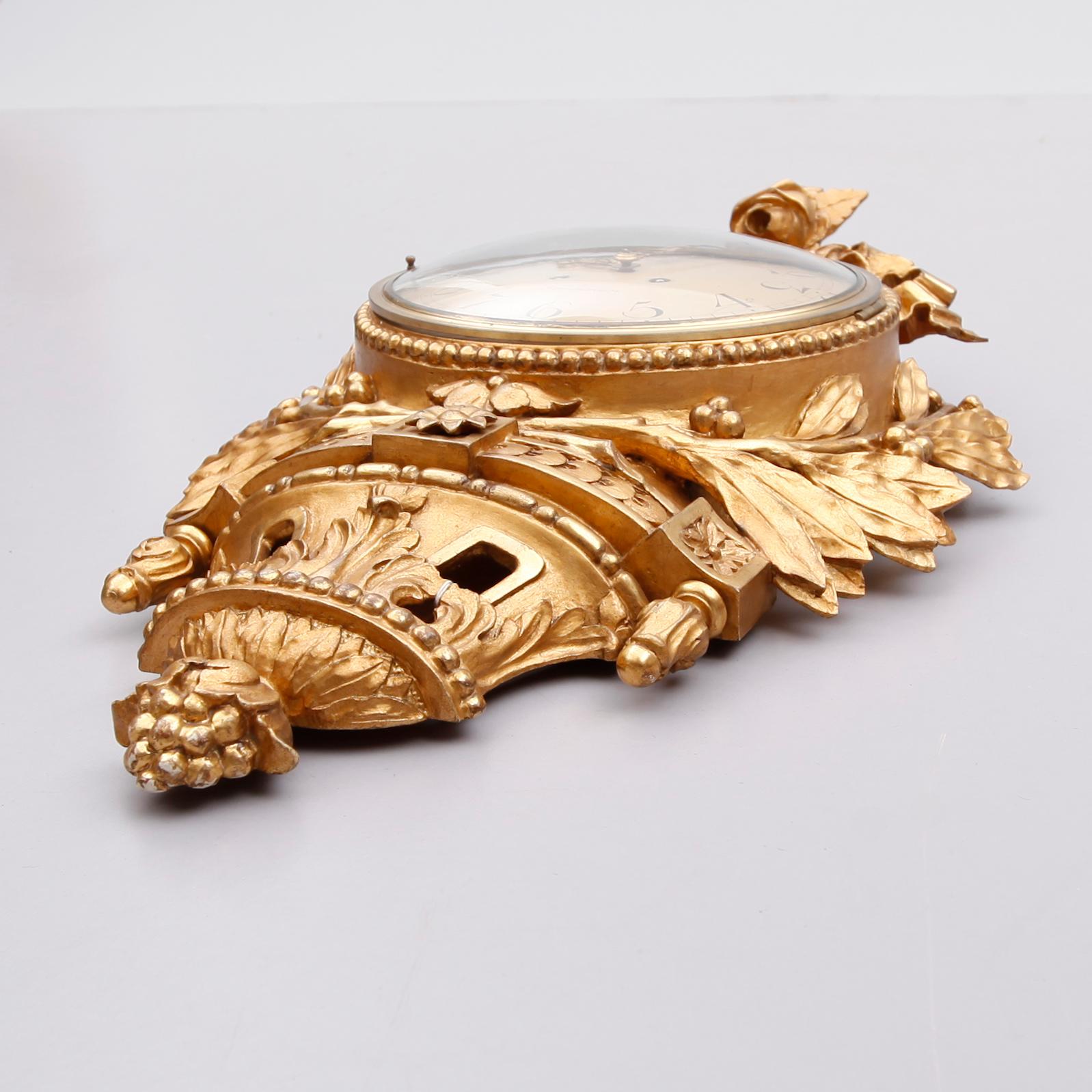 VÄGGPENDYL, gustaviansk stil, 1900-talets första hälft.