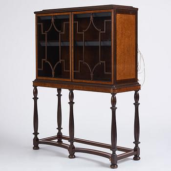 Axel Einar Hjorth, a display cabinet, probably by the master cabinetmaker Albin Johansson, Sweden c. 1927.