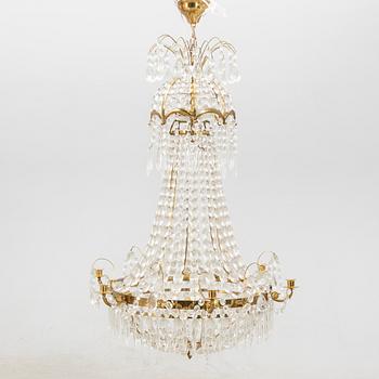 An empire style chandelier 20th centiry.