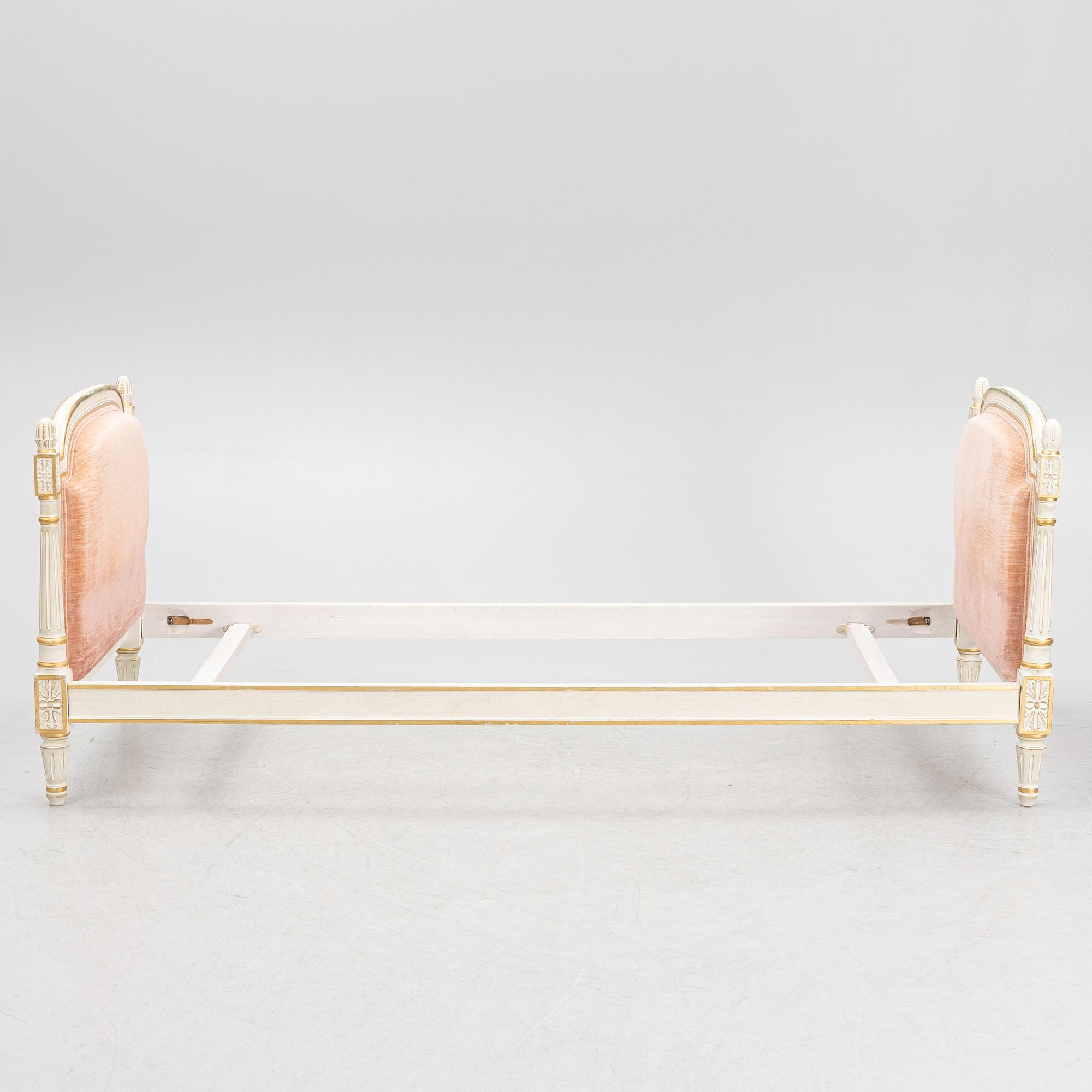 Bed headboards, a pair, KA Roos, from around the mid-20th century.