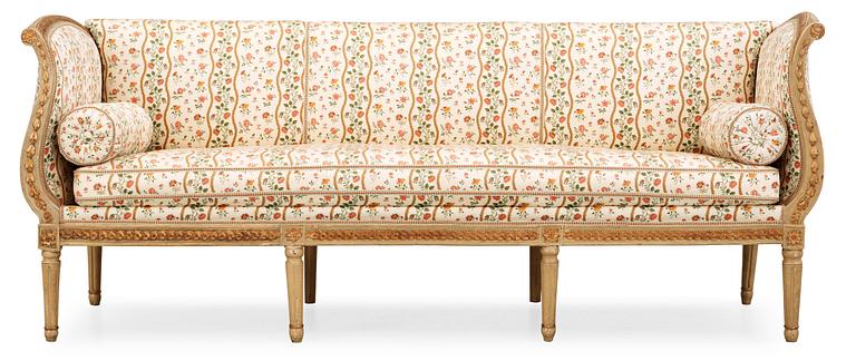 A Gustavian late 18th century sofa.