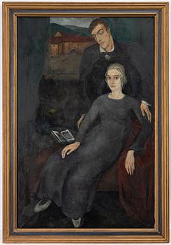 Birger Ljungquist, Portrait of a Woman and a Man.