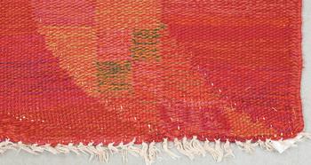 MATTA. Flat weave. 242 x 162 cm. Signed VB (?).