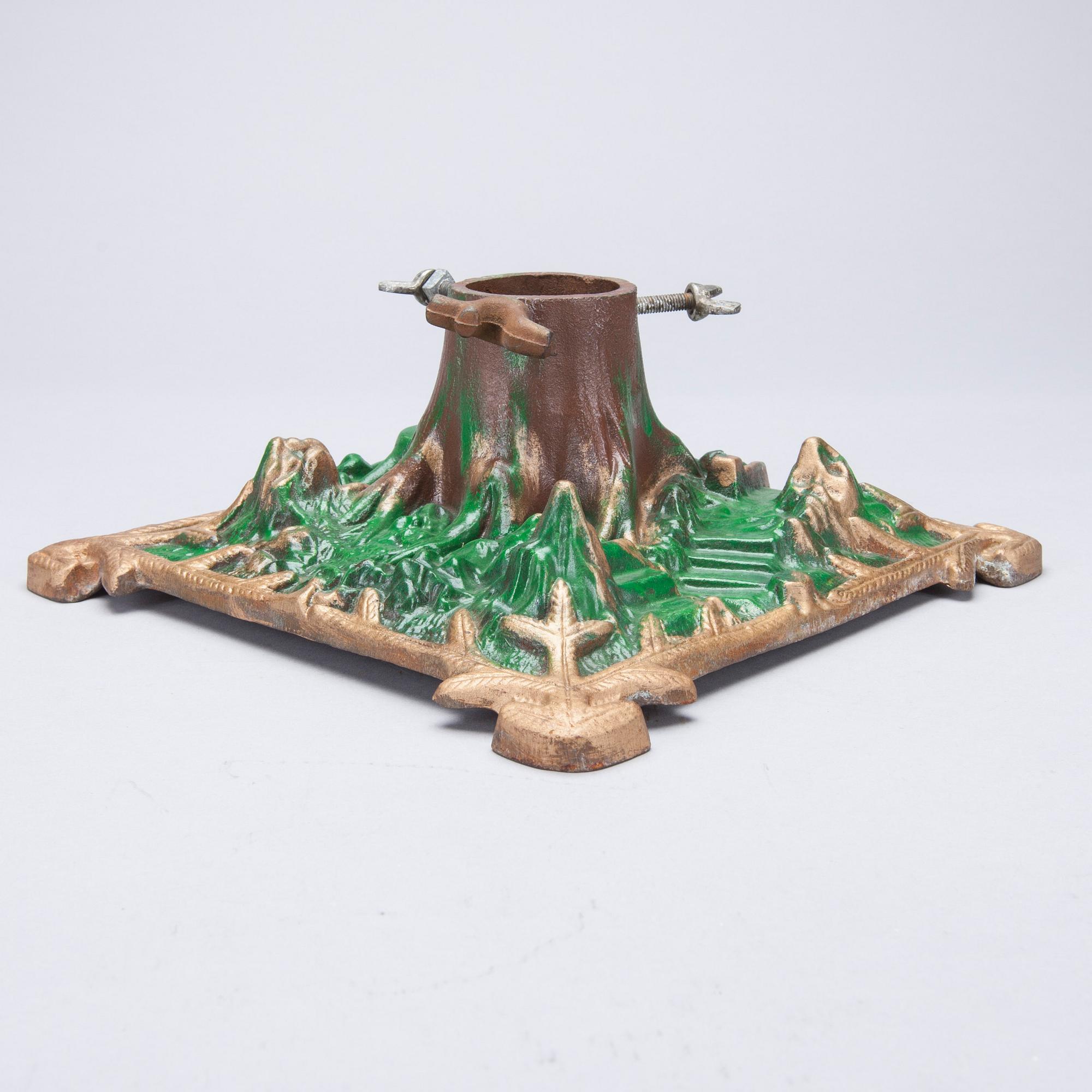 JULGRANSFOT, gjutjärn, Tyskland, sekelskiftet 1800/1900.