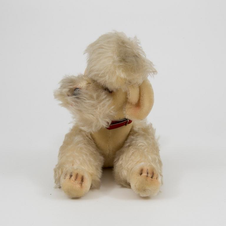 Seven Steiff animals Germany 1960s.