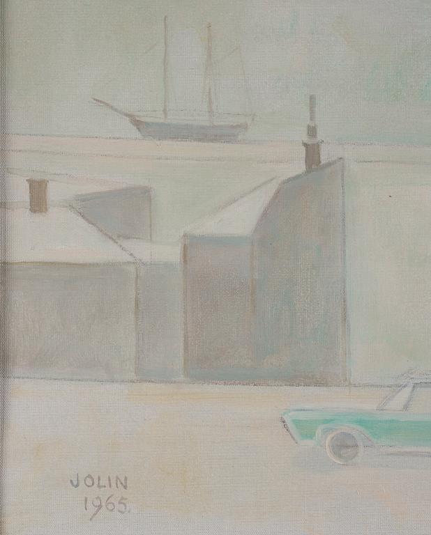 Einar Jolin, Winter scene from Stockholm.
