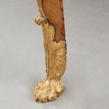 A Régence style, Ormolu - Mounted Bureau Plat, around year 1900.