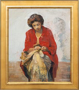 JACQUES ZADIG, oil on canvas signed.