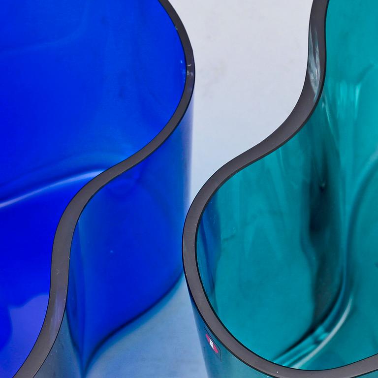 VASER, 2st, glas, "Savoy" Alvar Aalto, Iittala, 1989 resp 2006.
