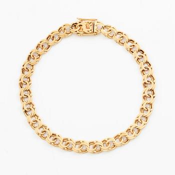Armband, 18K guld, bismarck.