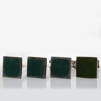 J.Hoyland & Co., ljusstakar, 4 st, silver, Sheffield 1773.