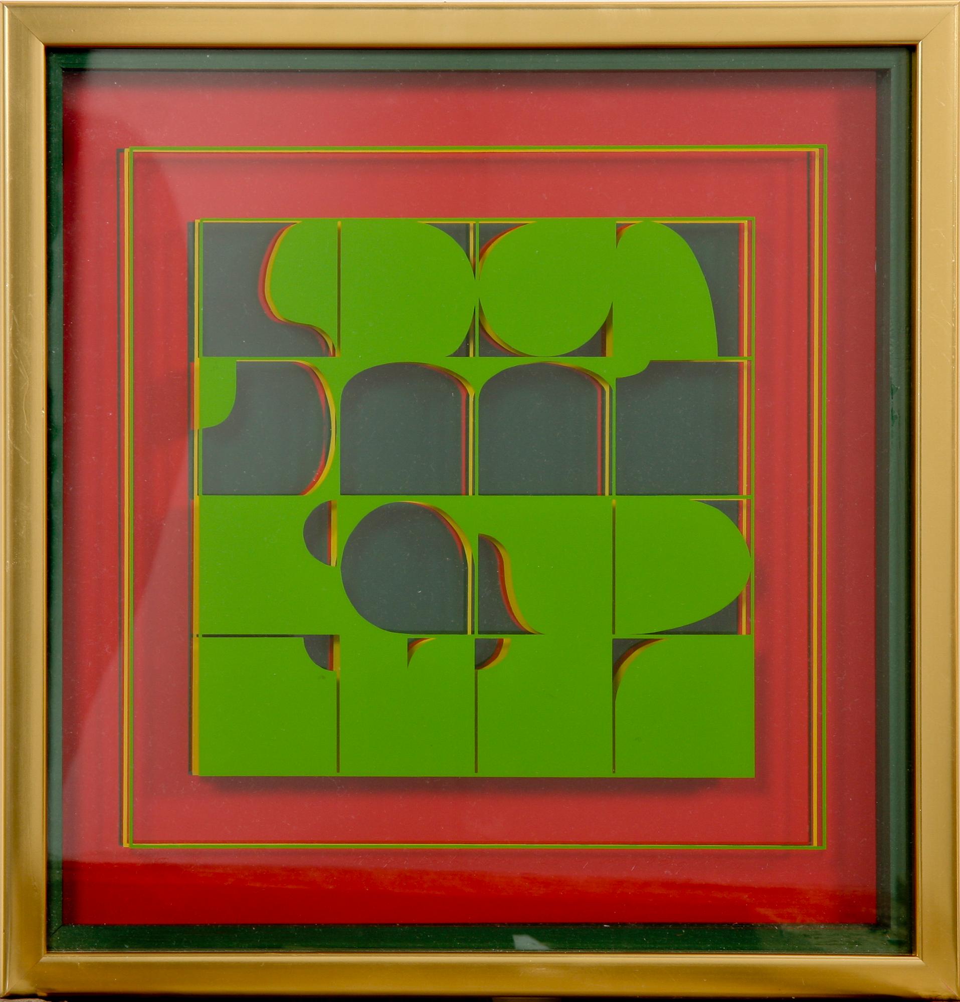 BECK & JUNG, multiplar, 2 st, sign, dat 1971 och numr 16/100 resp 41/100.