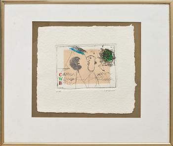 JAMES COIGNARD, färgestning signerad och numrerad 23/75.