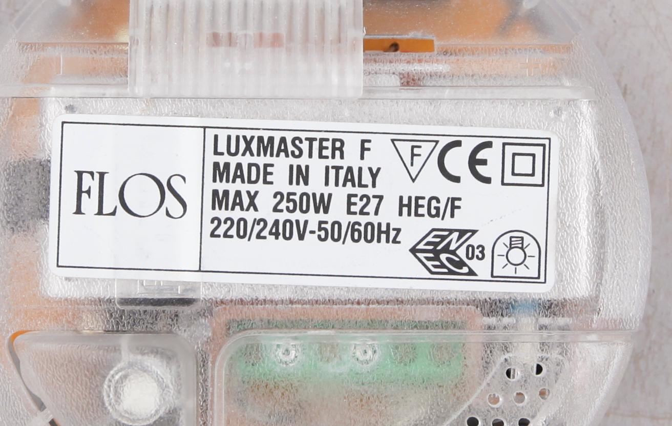 GOLVLAMPA, "Luxmaster", Flos, Italien, 1900-/2000-tal.