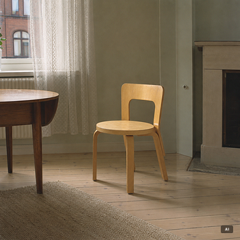 Alvar Aalto, children's chairs, 4 pcs, Artek, Finland.