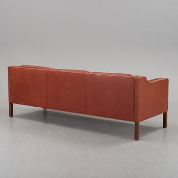 A model 2213 sofa by Børge Mogensen, Fredericia Stolefabrik, Denmark.