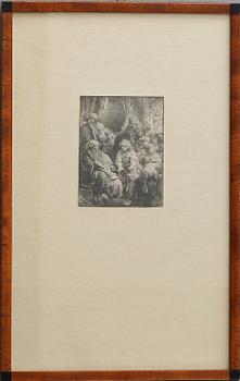 Rembrandt Harmensz van Rijn · HARMENSZ VAN RIJN REMBRANDT, etsning.