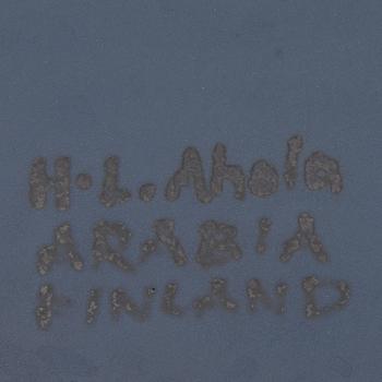 HILKKA-LIISA AHOLA, MALJA, keramiikkaa, signeerattu H.L. Ahola ARABIA FINLAND.