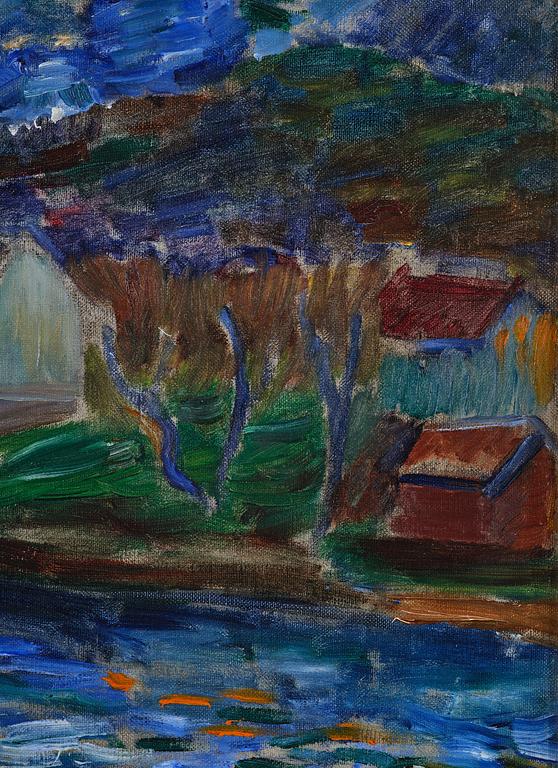 Inge Schiöler, House by the water.