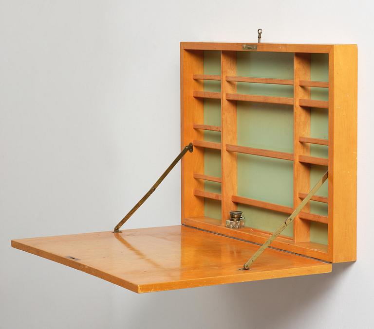 Bruno Mathsson, väggsekretär, Firma Karl Mathsson, Värnamo, 1930-40-tal.