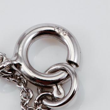 COLLIER, briljantslipade diamanter totalt ca 0.28 ct.