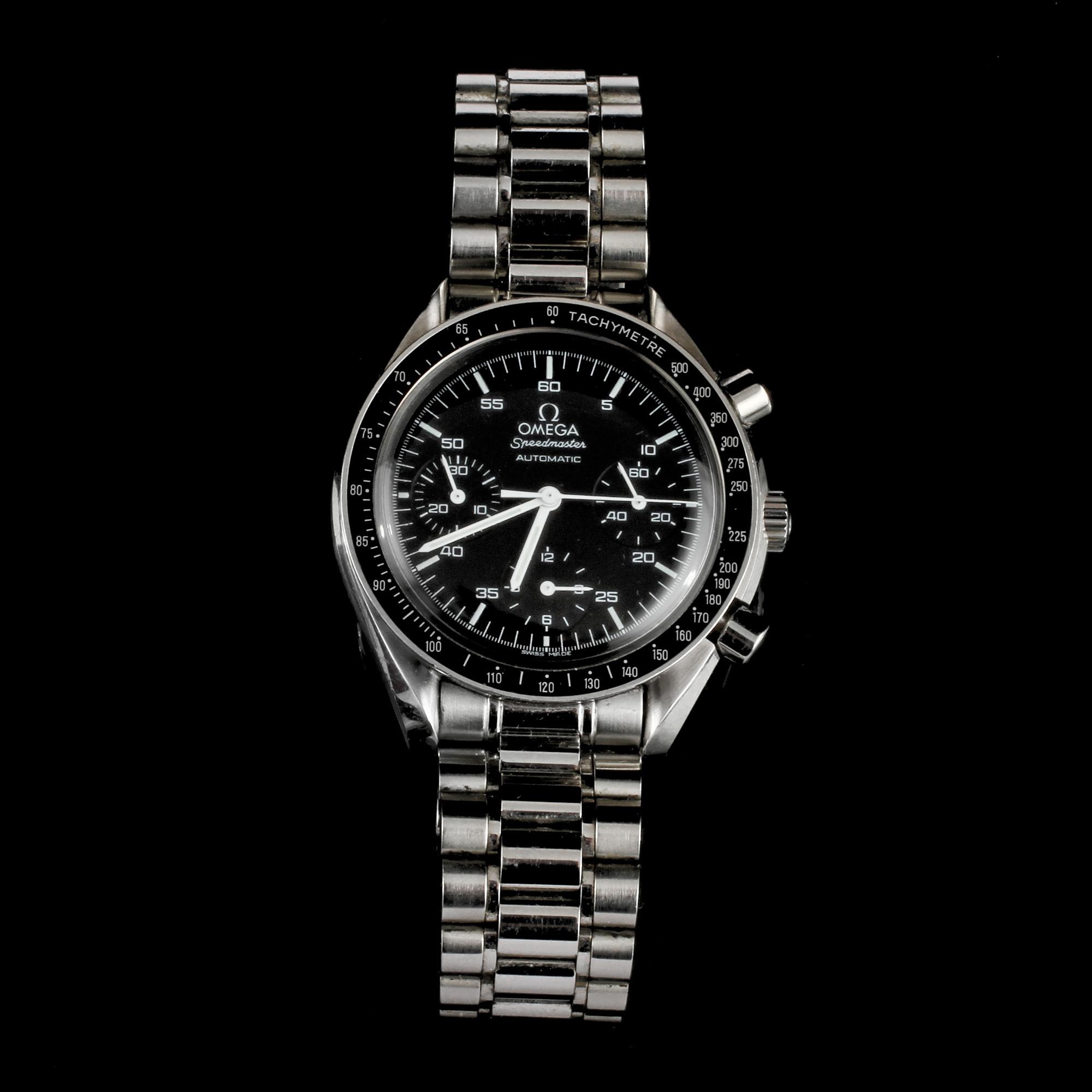 ARMBANDSUR, herr, stål, "Speedmaster", Omega, 2000.