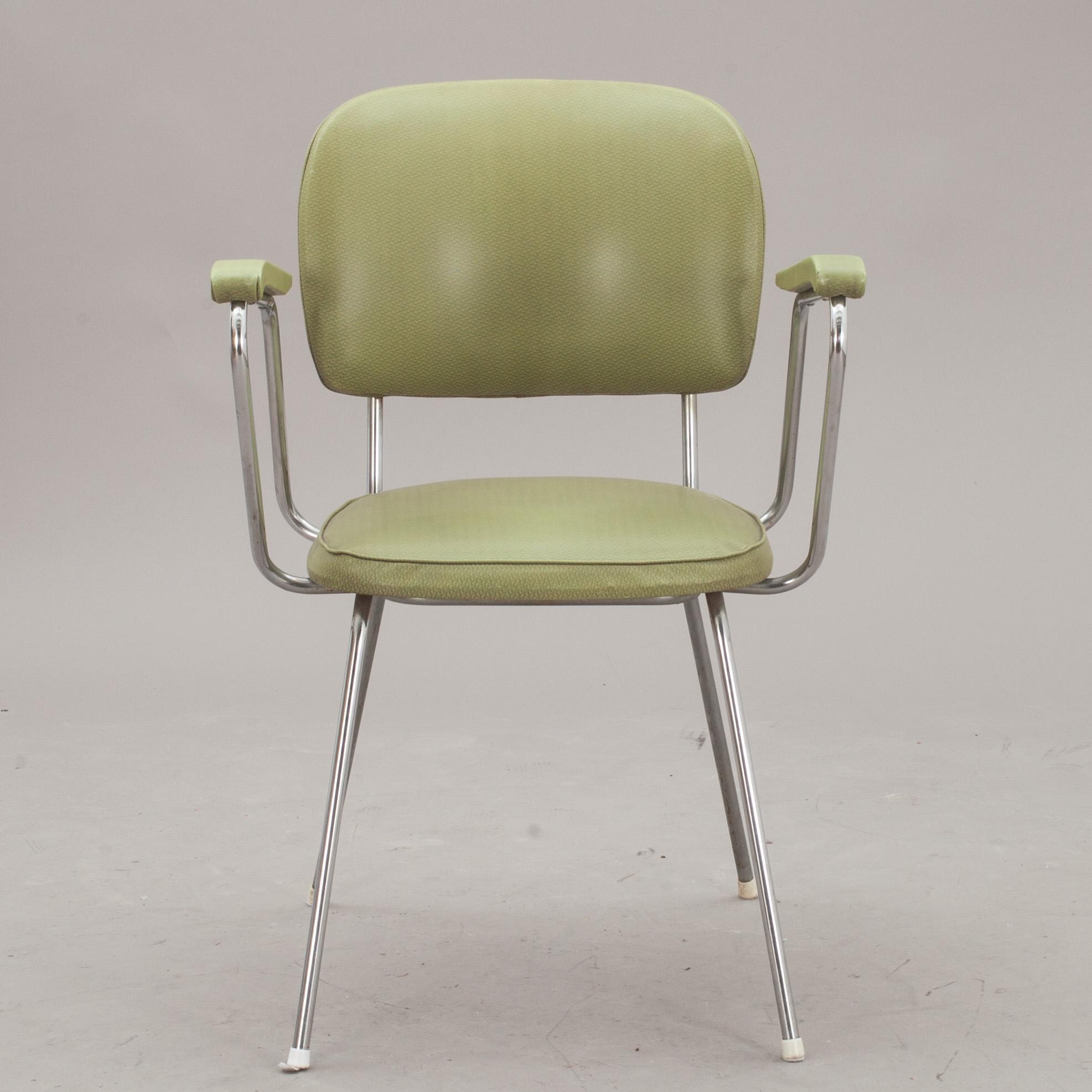 SKRIVBORDSSTOL, firma Birger Moberg, Malmö. 1950-tal.