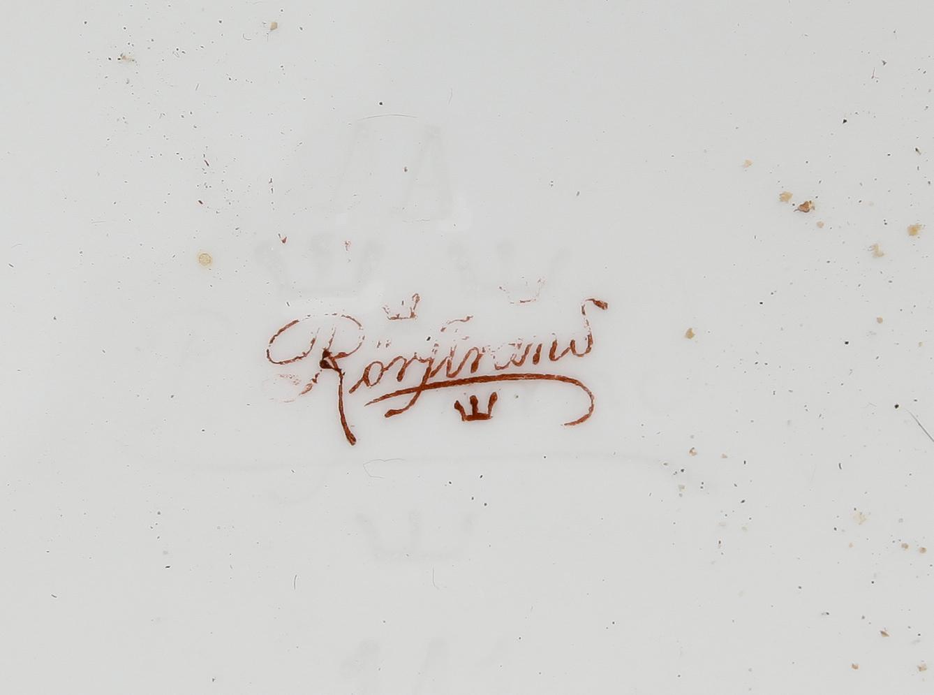 MATSERVIS, ca 252 delar, porslin, Rörstrand, omkring år 1900.