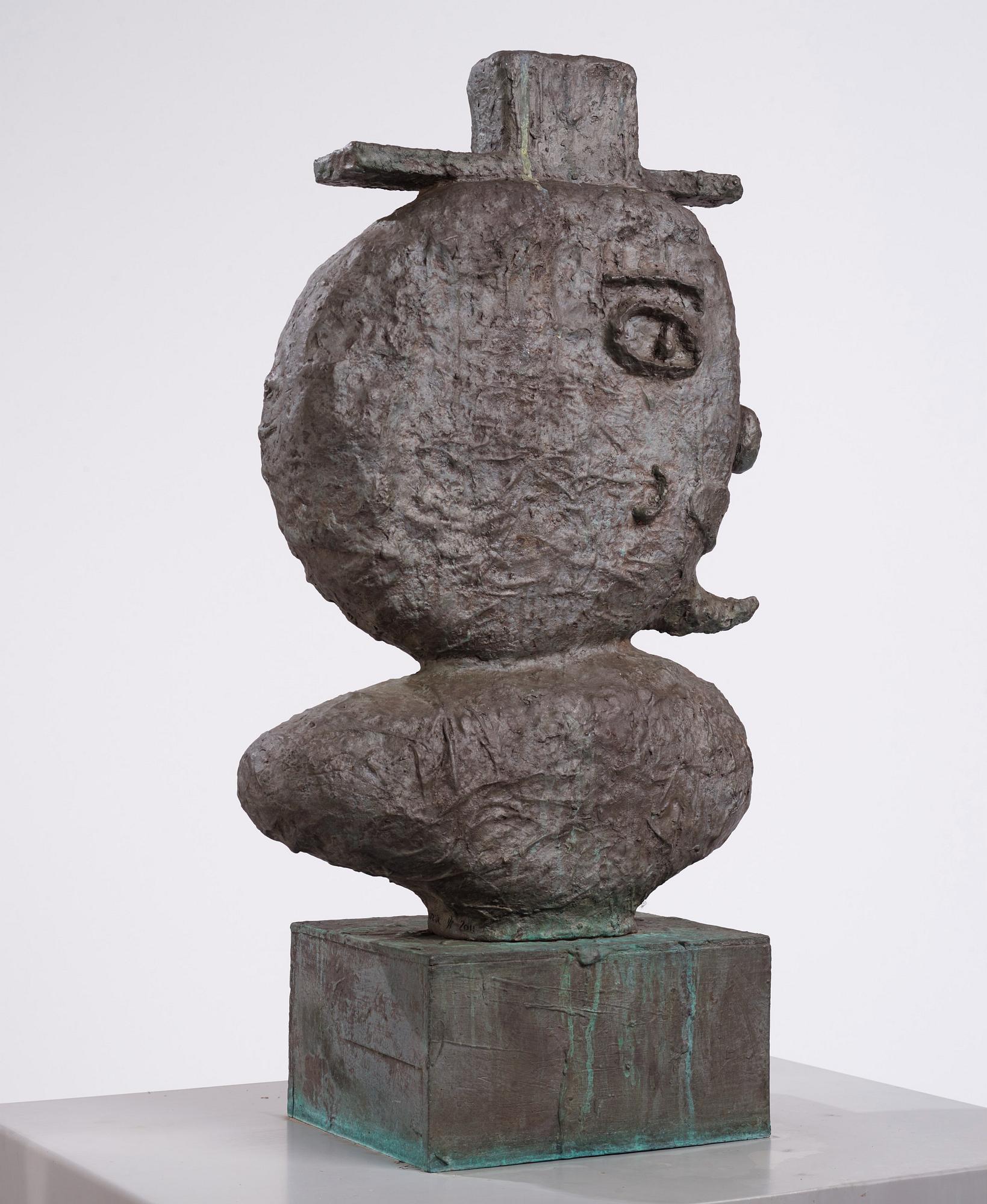 Donald Baechler, ”Man with Hat”.