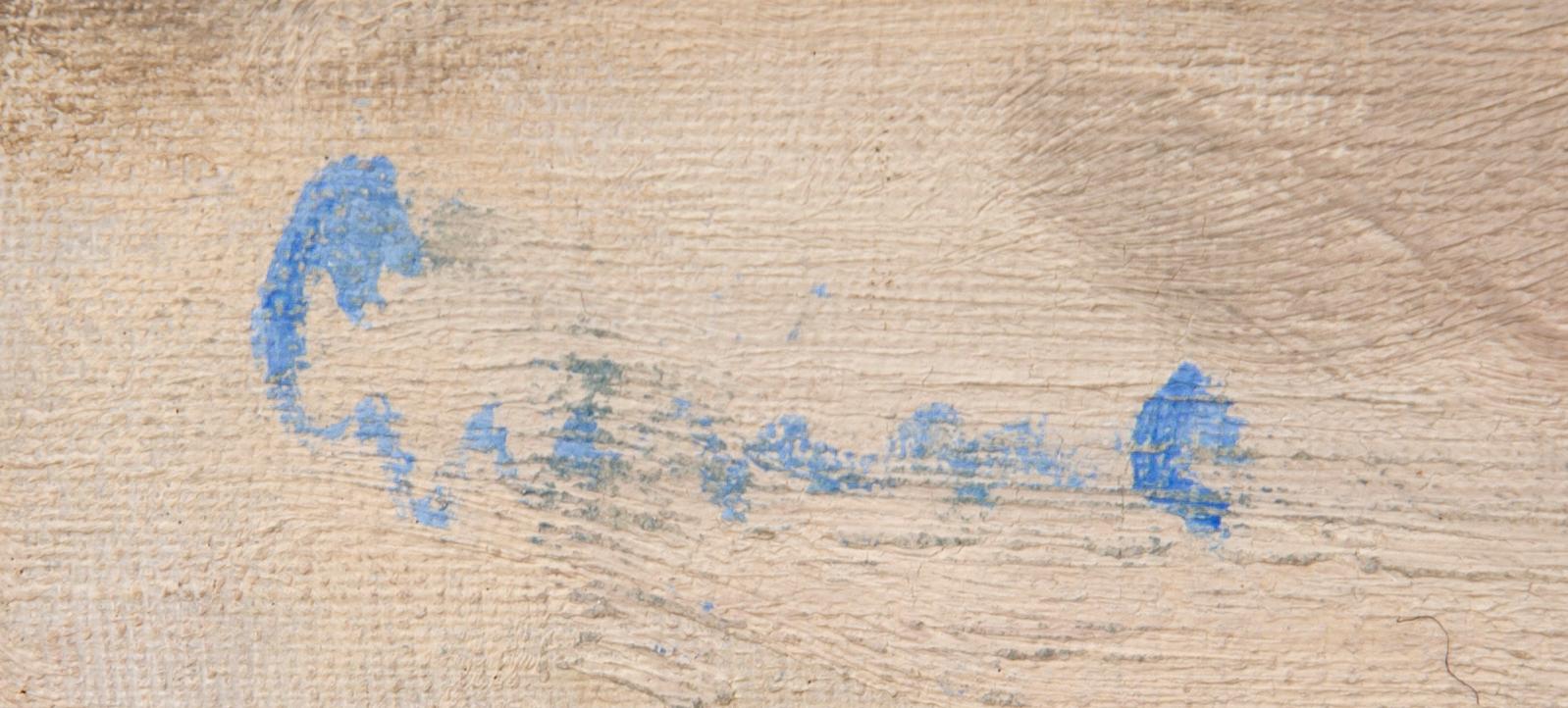 Carl Gunne, olja på duk signerad.