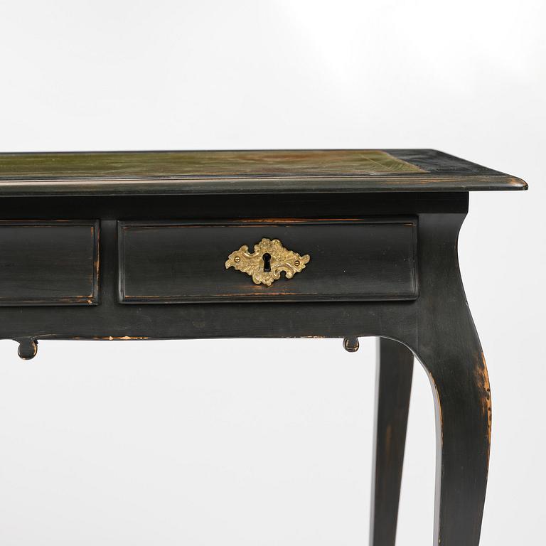 A Swedish rococo writings desk in the manner of C. Linning, Stockholm,l later part 18th century.