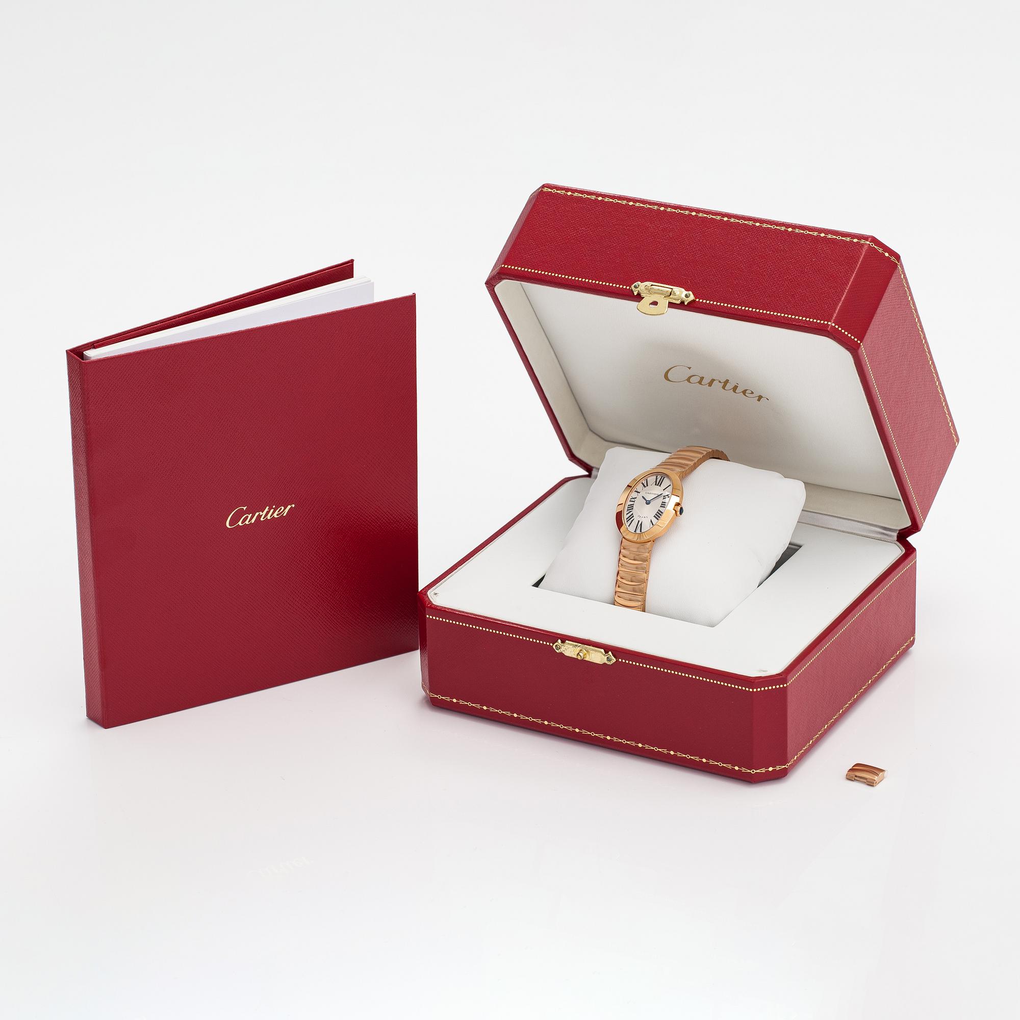 Cartier, Baignoire, wristwatch, 23 x 32 mm.