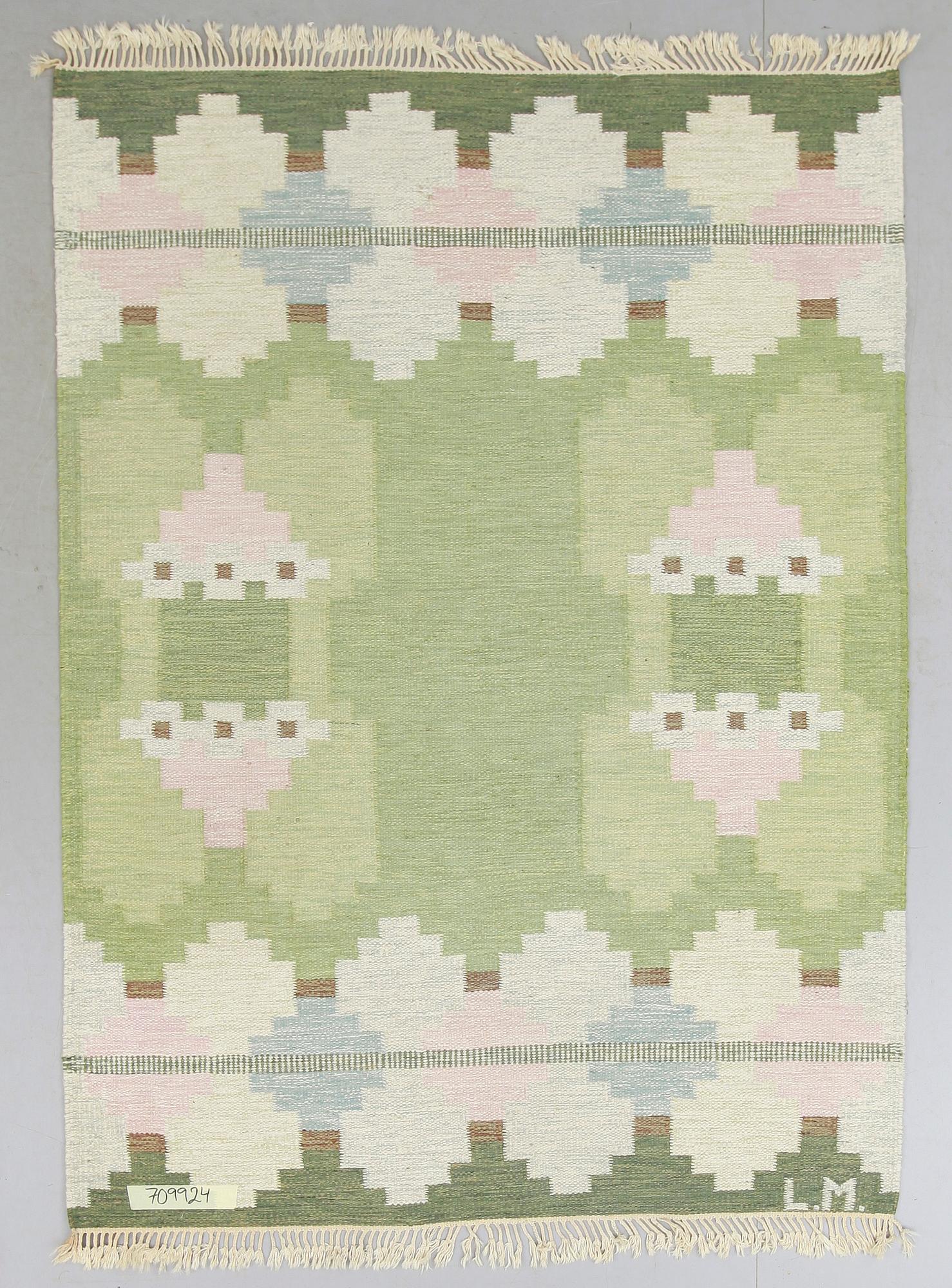 MATTA, rölakan, monogramsignerad LM, ca 236 x 170 cm.