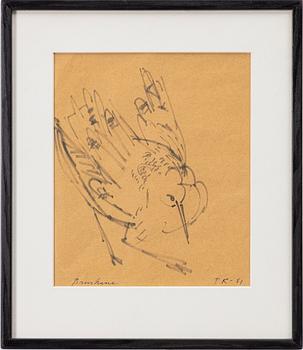 Torsten Renqvist, "Brunhane".