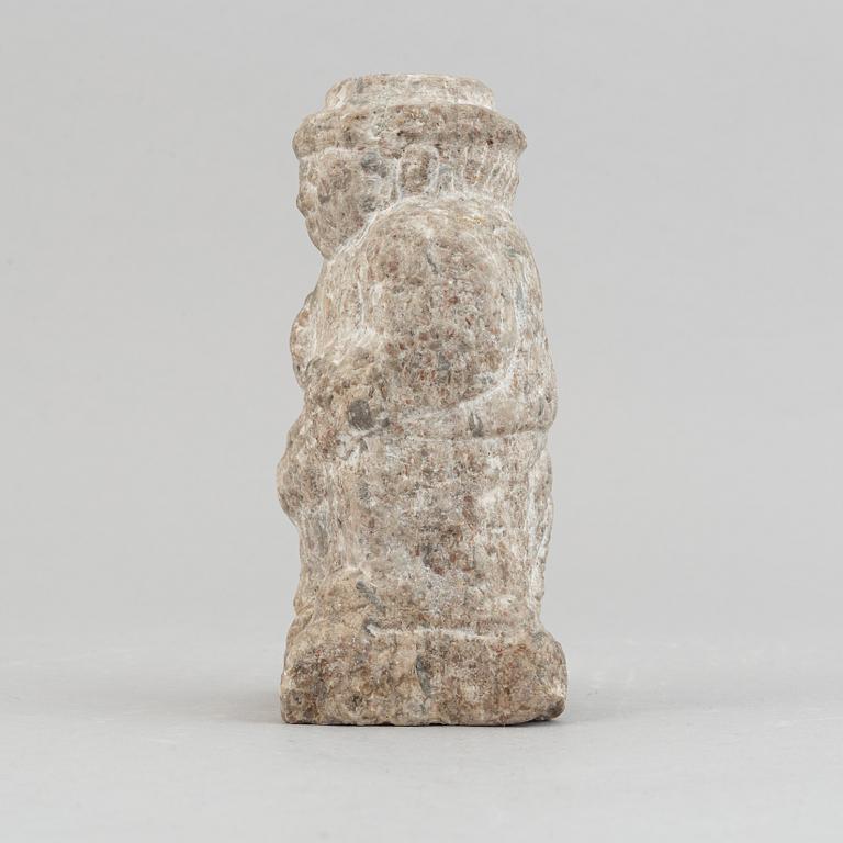 Sven Lundqvist, stone sculpture, signed.