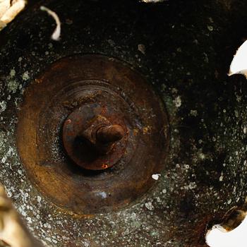 KANDELABRAR, 1 par, mässing, England, 1900-tal.