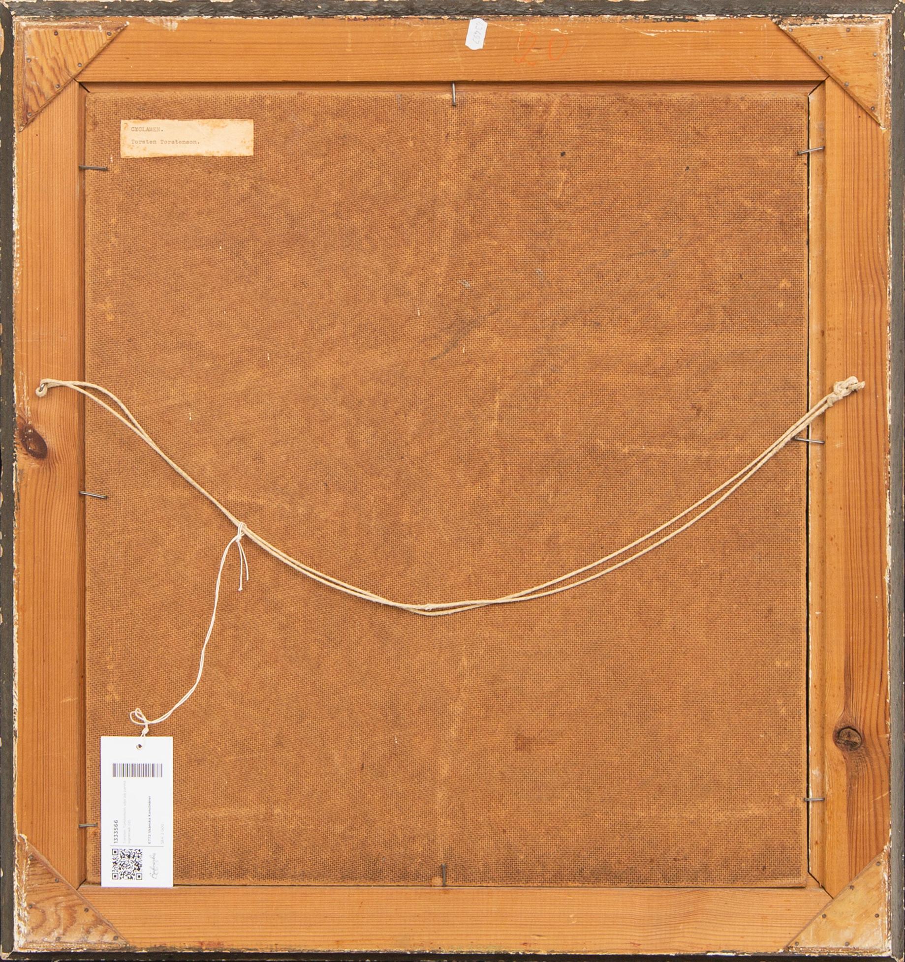 Torsten Torstenson, on panel signed.