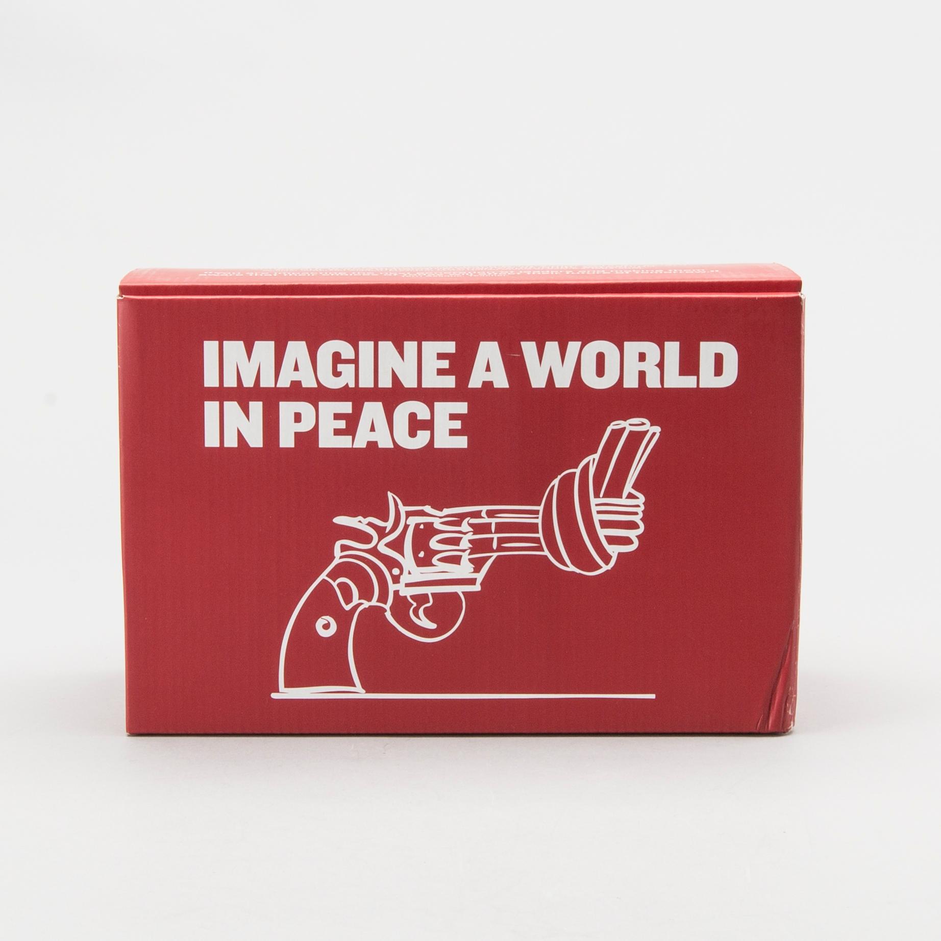 CARL FREDRIK REUTERSWÄRD, Non-Violence foundation, sculpture, numbered 37/499.