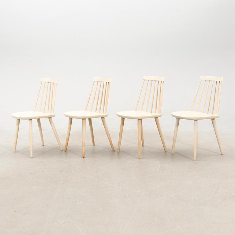 Yngve Ekström, chairs, 4 pcs, "Pinocchio", second half of the 20th century.