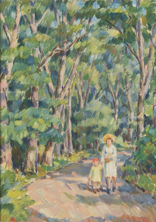 Åke Hellman, Stroll on the Path.