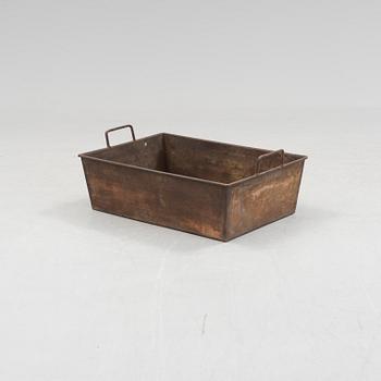 An iron flower box, 20th Century.